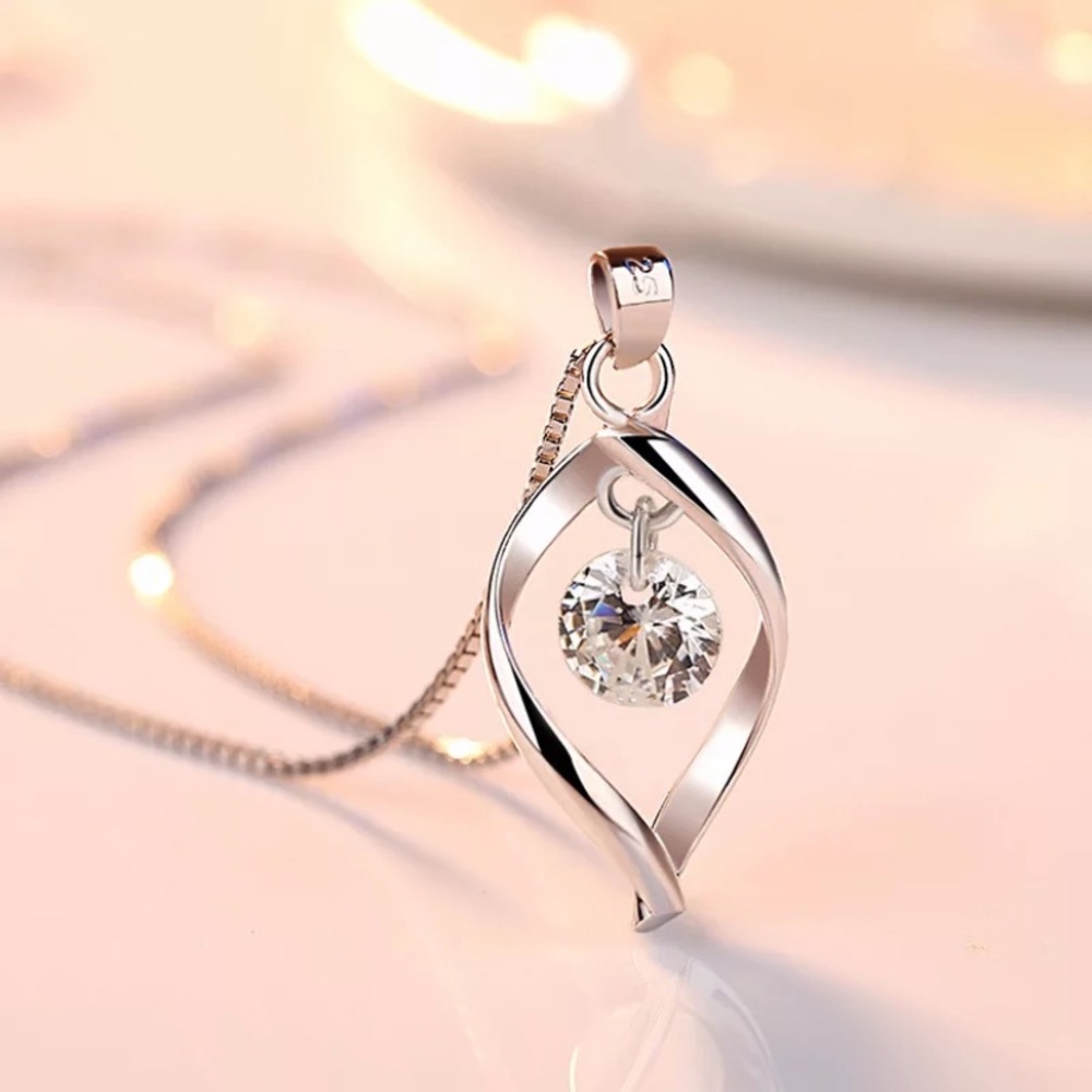 925 Sterling Silver Necklace And Pendants Jewelry - Picture 2 of 4